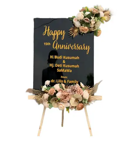 Papan Bunga Akrilik Cigorondong